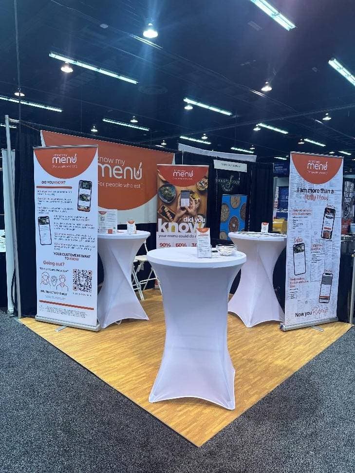 Know My Menu at California Restaurant Association Tradeshow